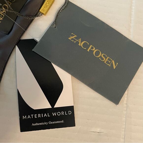 Zac Posen Women's Pewter Gray Quiet Luxury Designer Brand Dress NWT Size 6 - Picture 9 of 13